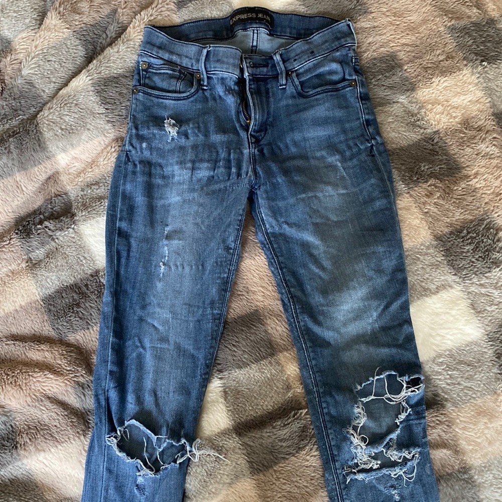 Express skinny jeans